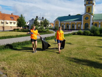 'Välkommen att söka feriearbete' bild
